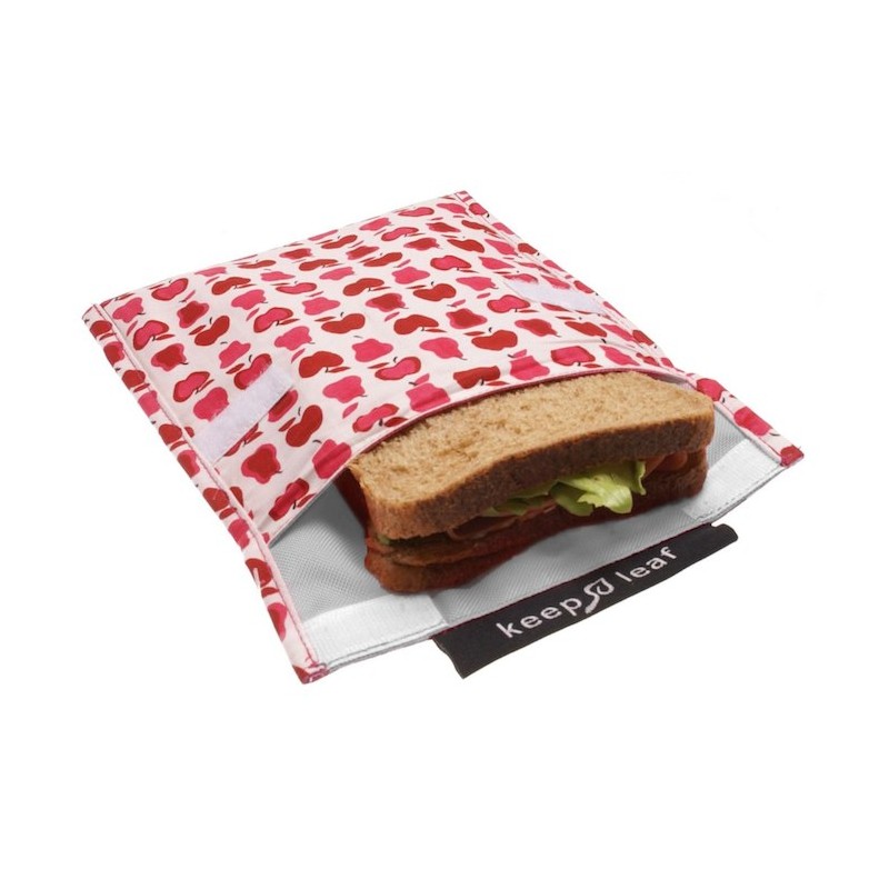 Keep Leaf Large Reusable Baggie Heart boobalou.co.uk